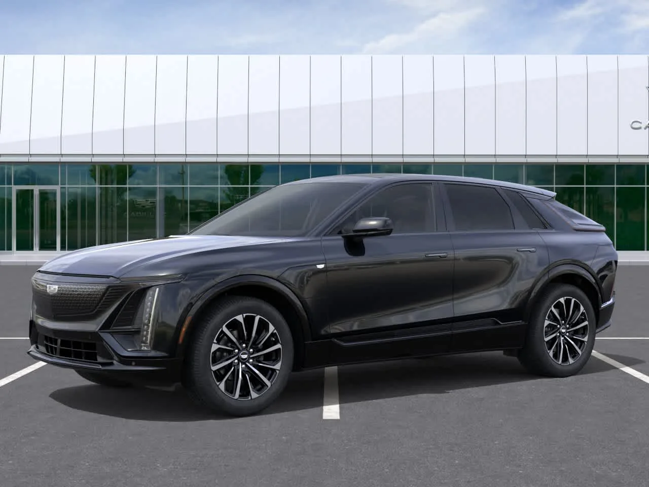 New 2026 Stellar Black Metallic Cadillac Premium Sport image 2