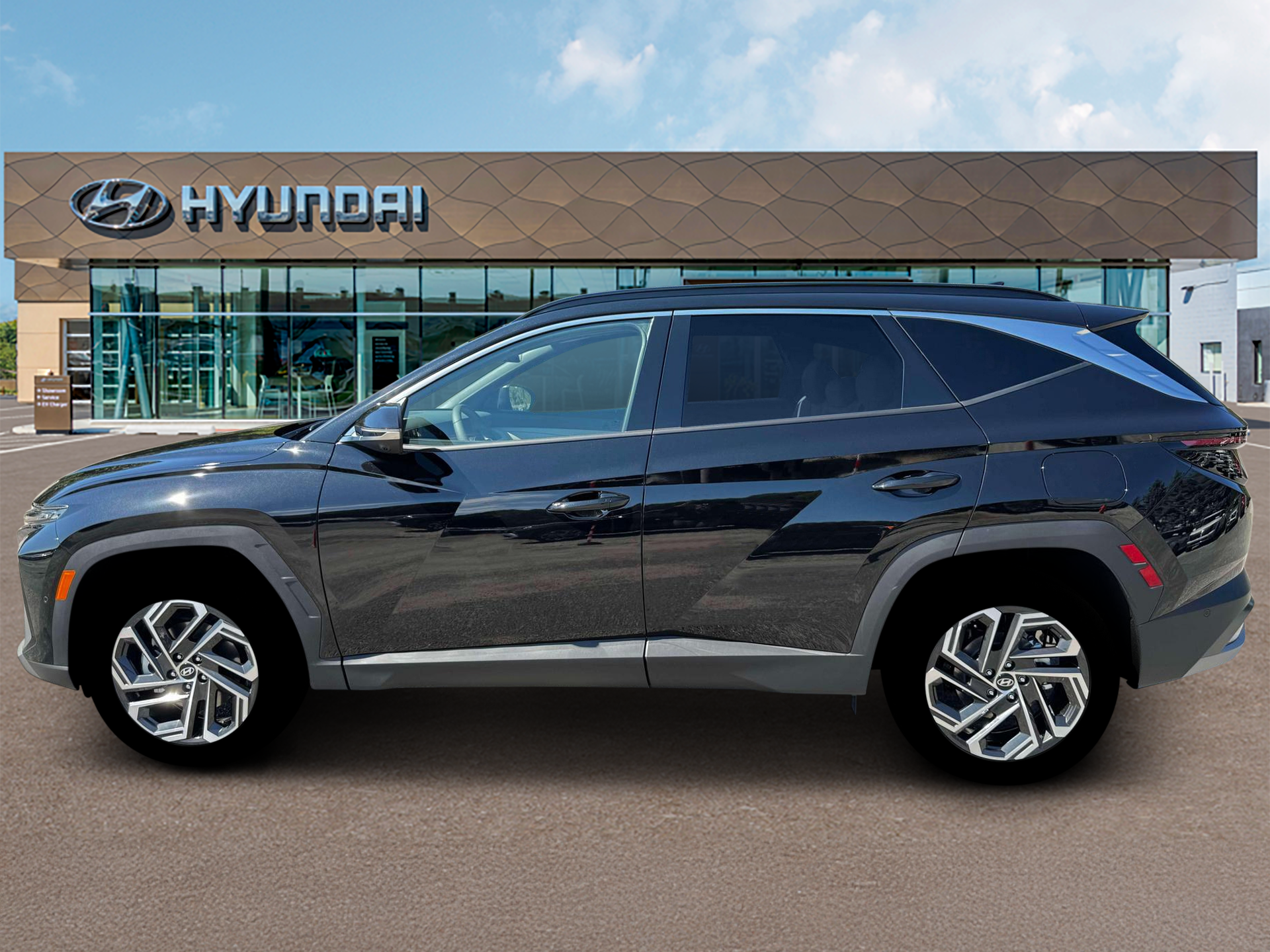 New 2026 Black Hyundai Limited AWD image 3
