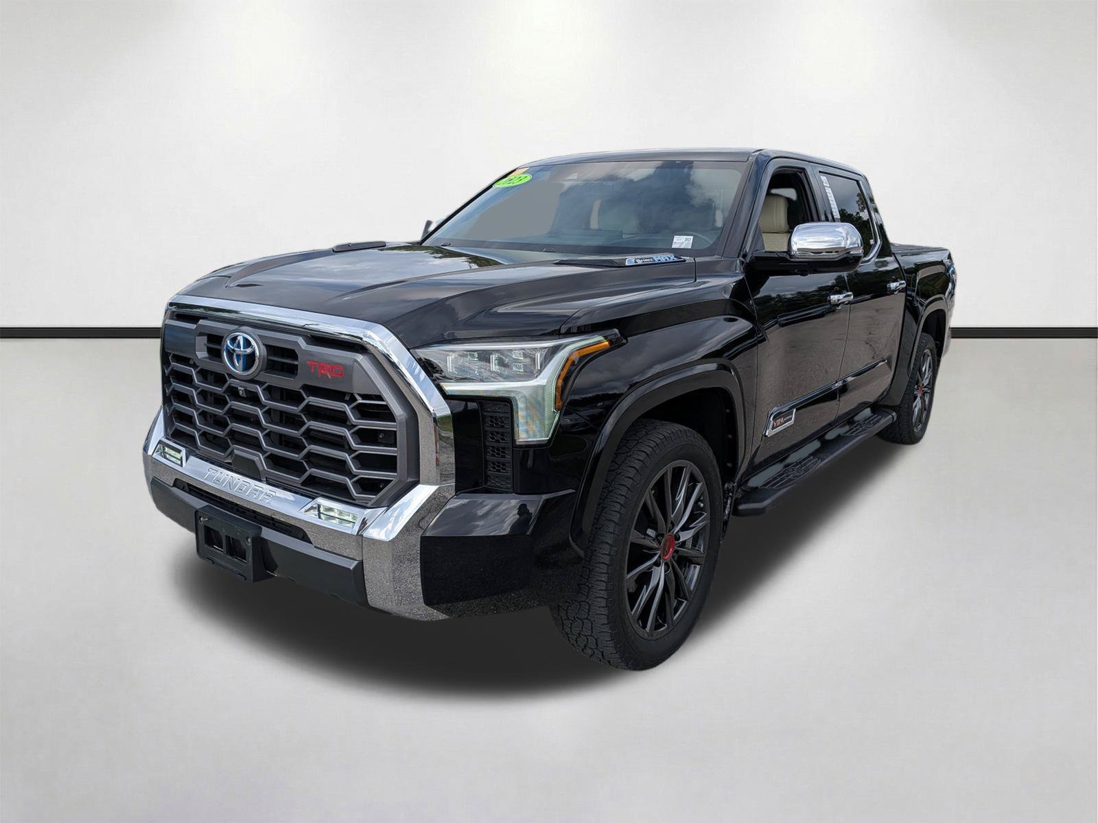 Used 2023 Midnight Black Metallic Toyota 1794 Edition Hybrid image 8
