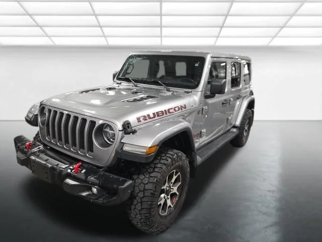 Used 2020 Silver Jeep Unlimited Rubicon image 9
