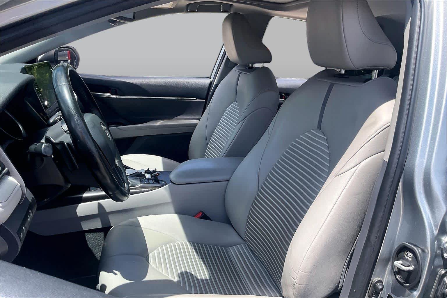 Used 2022 Celestial Silver Metallic Toyota Hybrid SE image 8