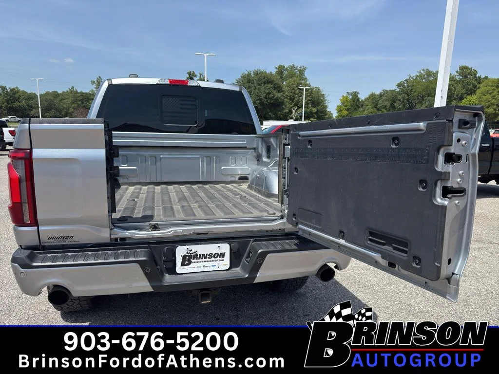 Used 2025 Iconic Silver Metallic Ford LARIAT image 9
