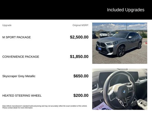 Used 2025 Gray BMW xDrive28i image 5