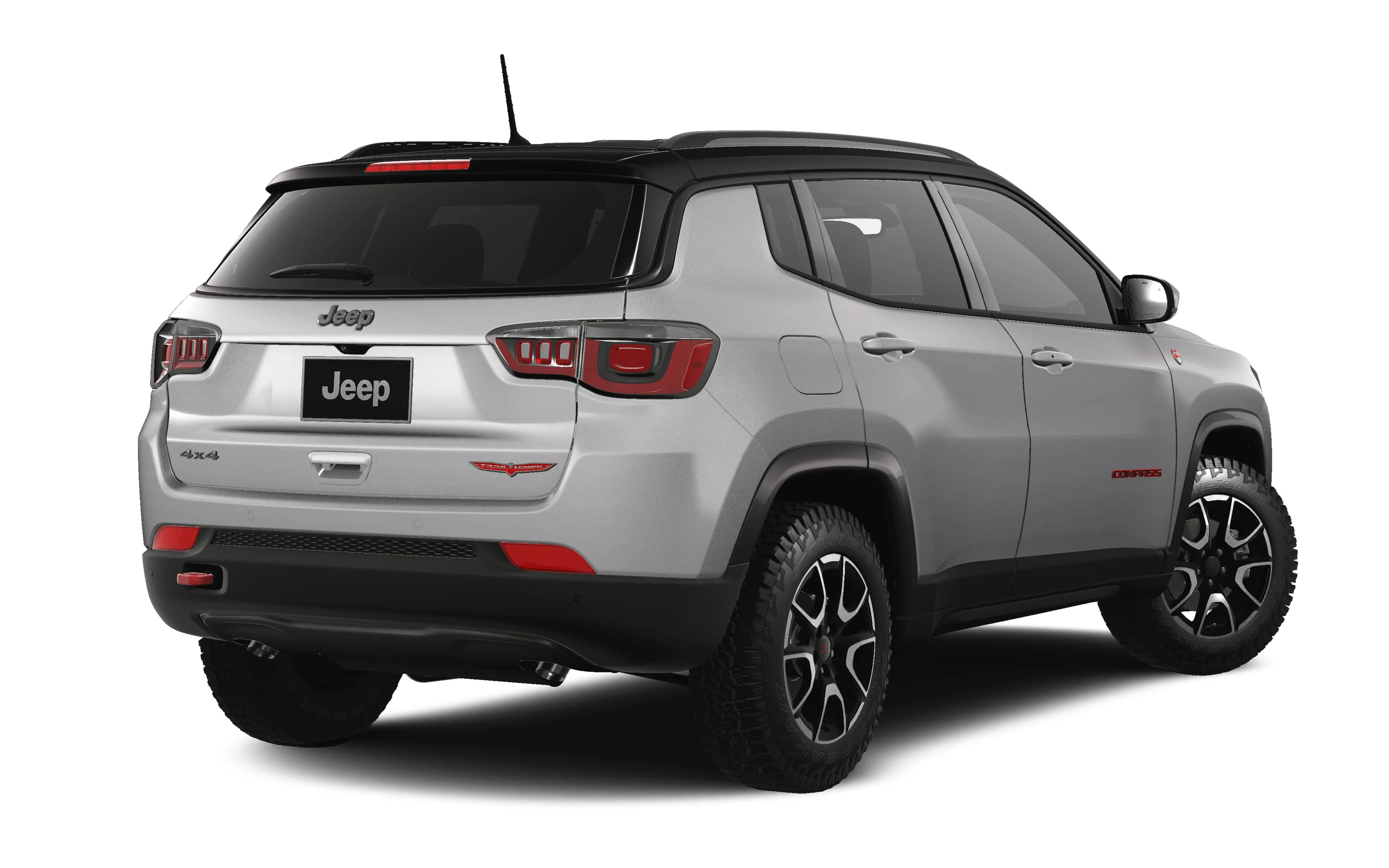 New 2026 Silver Zynith Metallic Clear-Coat Exterior Paint Jeep Trailhawk image 14