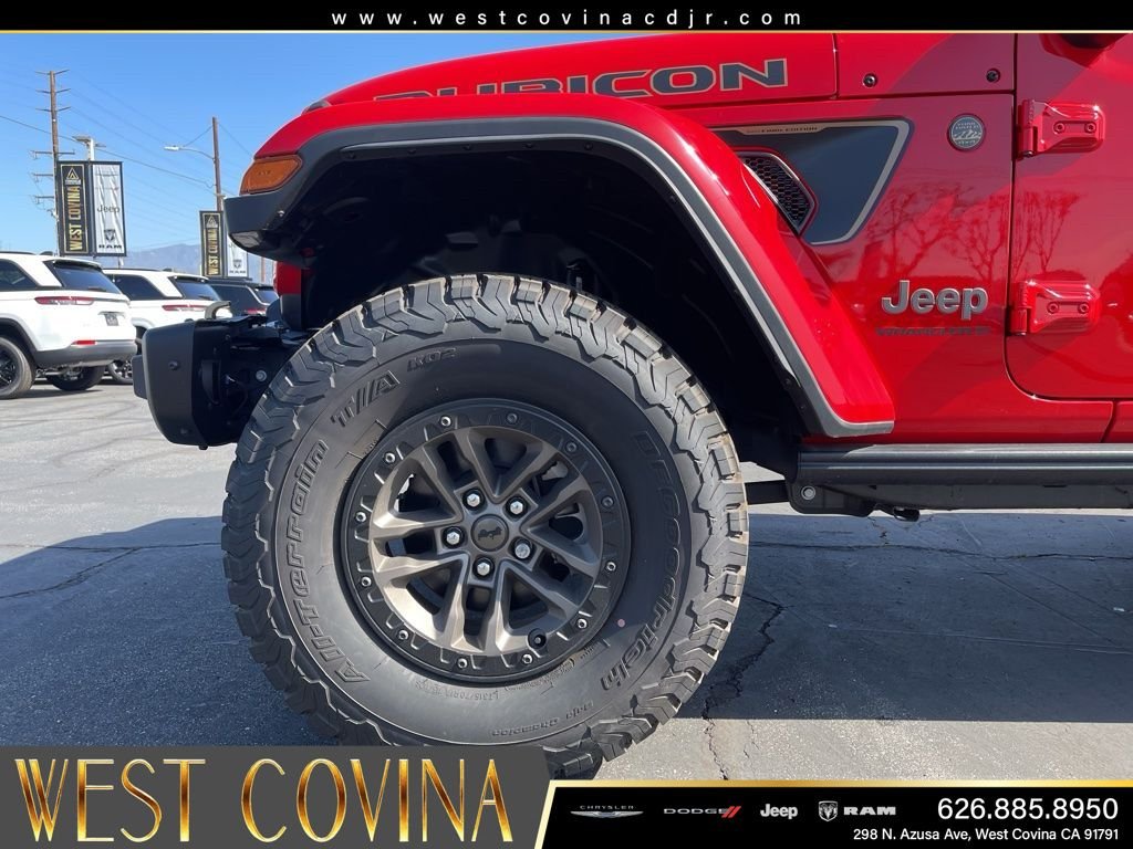 New 2024 Firecracker Red Clear-Coat Exterior Paint Jeep Rubicon 392 image 9