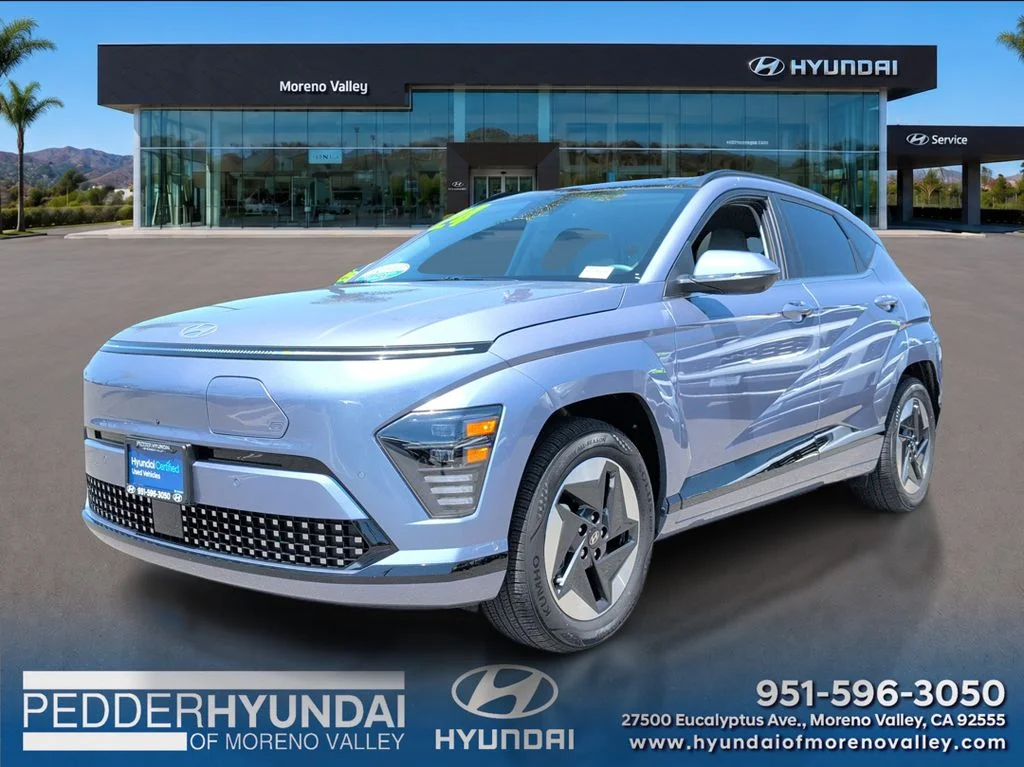 Certified 2024 Hyundai Kona EV Limited with VIN KM8HE3A69RU006230 for sale in Moreno Valley, CA