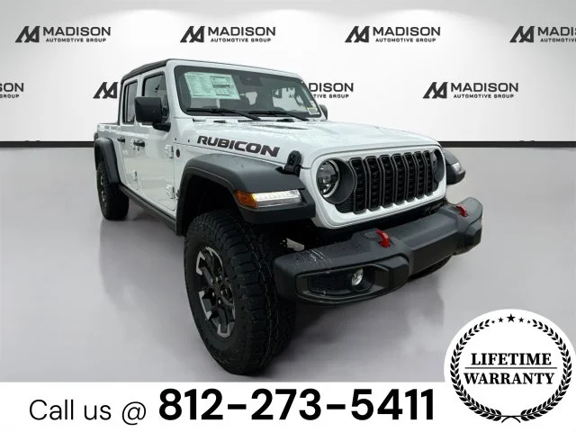 New 2025 White Jeep Rubicon image 3
