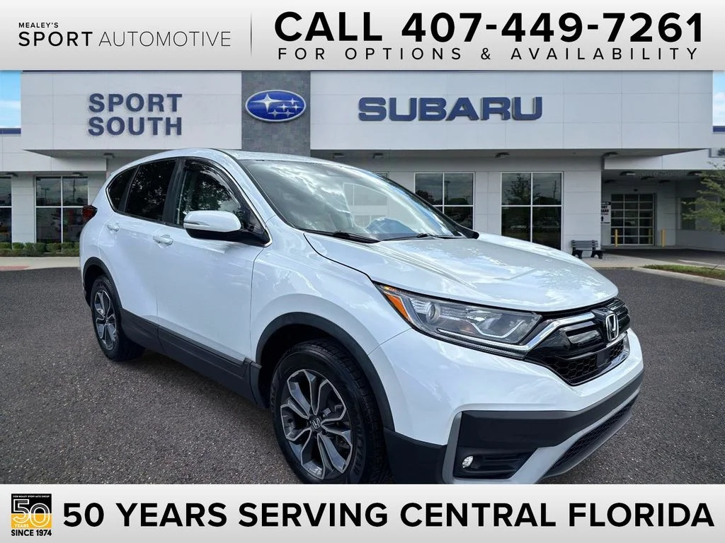 Used 2022 White Honda EX image 1