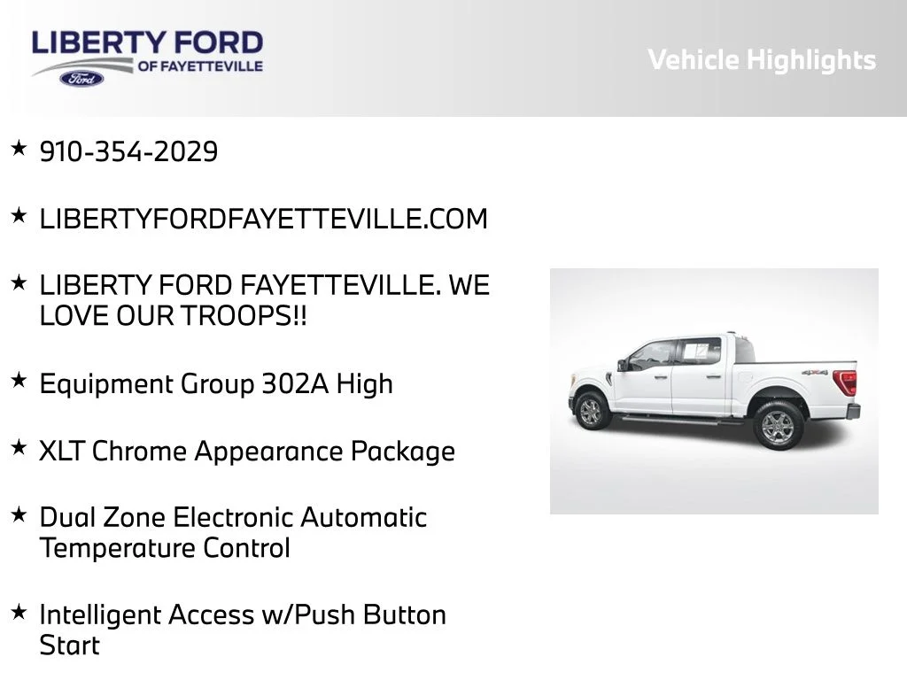 Used 2022 White Ford XLT image 5