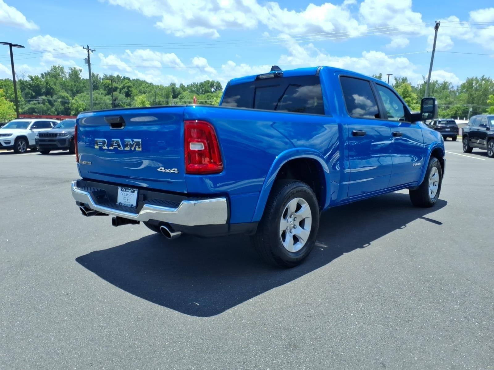 Used 2025 Hydro Blue Pearlcoat Ram Big Horn image 2