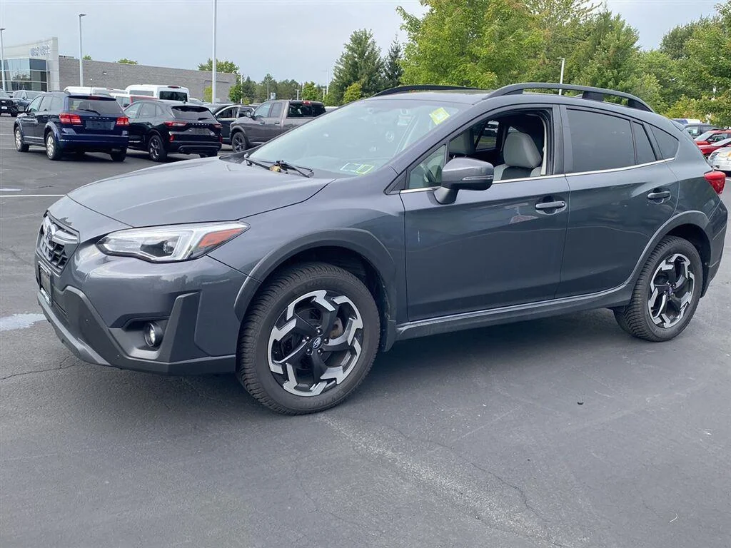 Used 2021 Magnetite Gray Metallic Subaru Limited image 6