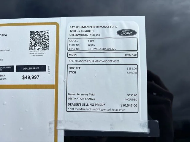 Certified Used 2024 Oxford White Clearcoat Ford XLT image 3