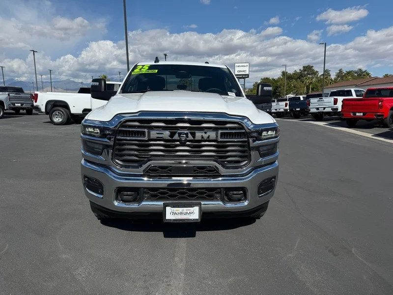 Used 2025 Bright White Clea Ram Big Horn image 8