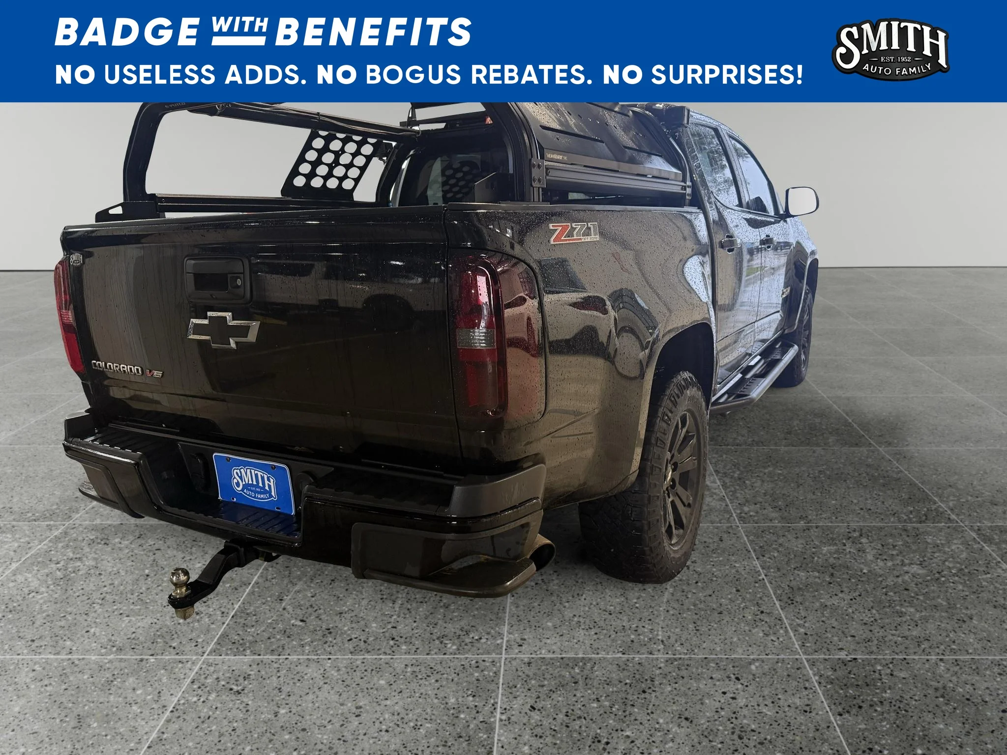 Certified Used 2017 Black Chevrolet 4WD Z71 image 4