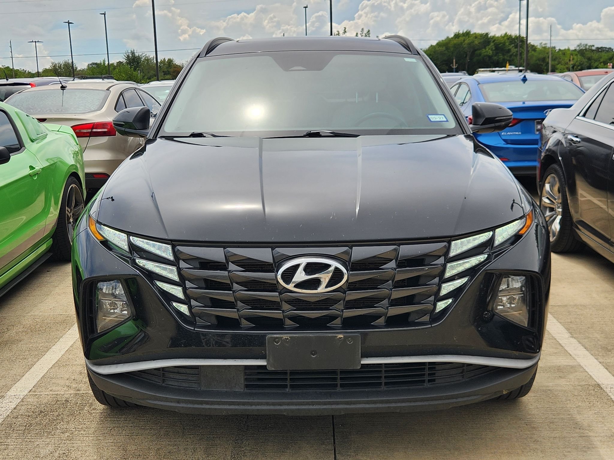 Used 2023 Phantom Black Hyundai SEL image 2