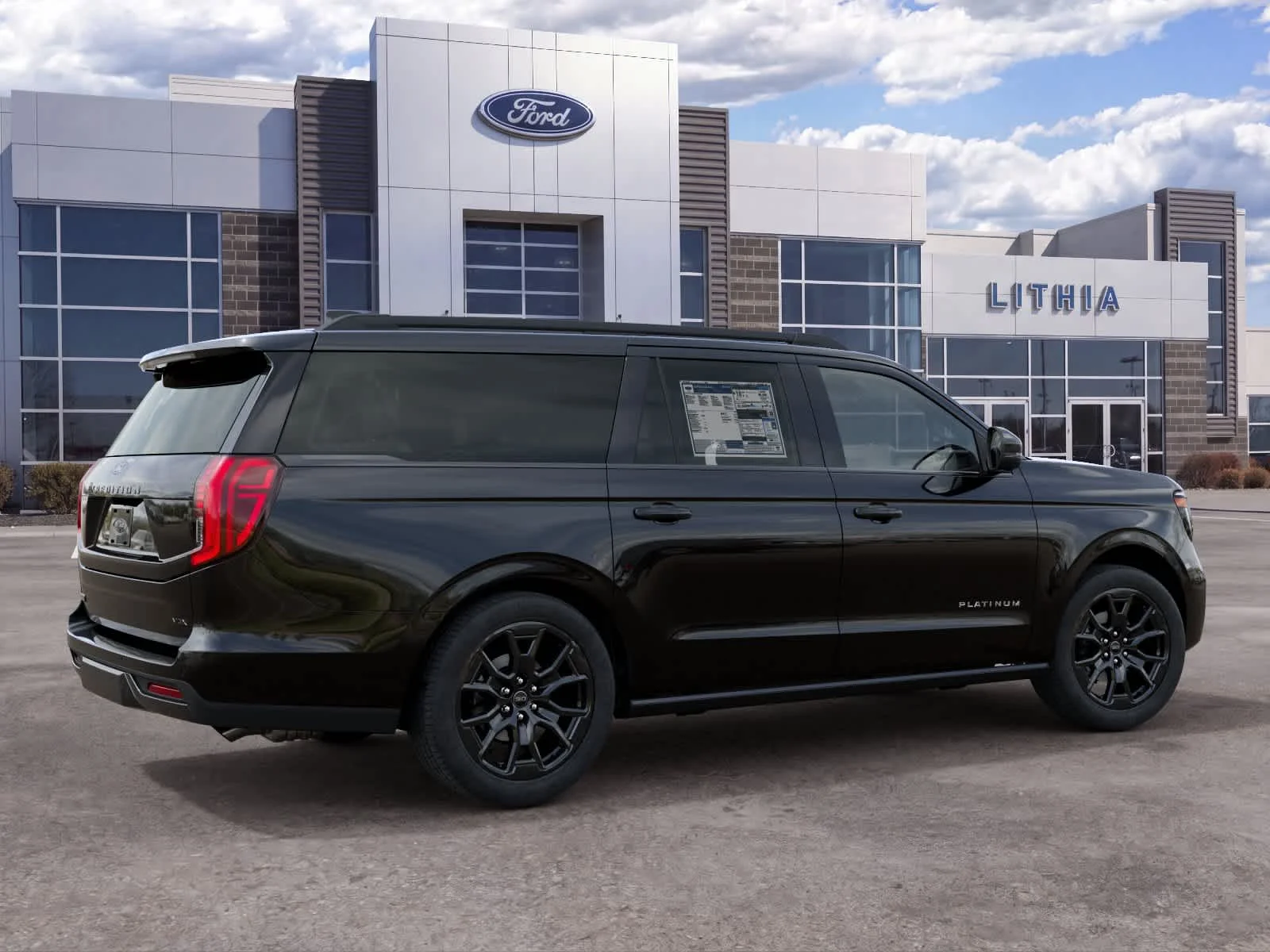 New 2027 Agate Black Metallic Ford MAX Platinum image 6