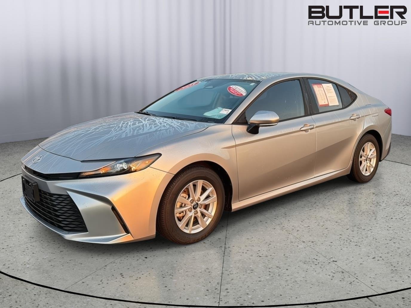 Used 2025 Celestial Silver Metallic Toyota LE image 1