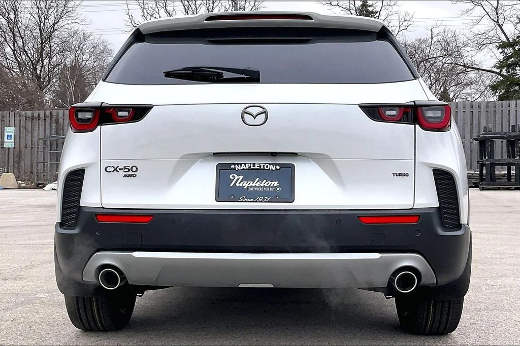 New 2026 Wind Chill Pearl Mazda 2.5 Turbo AWD image 4