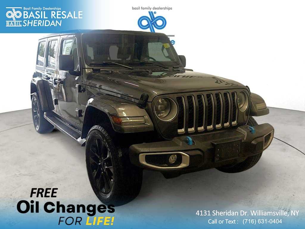Pre-Owned 2023 Jeep Wrangler 4xe Sahara Sport Utility in