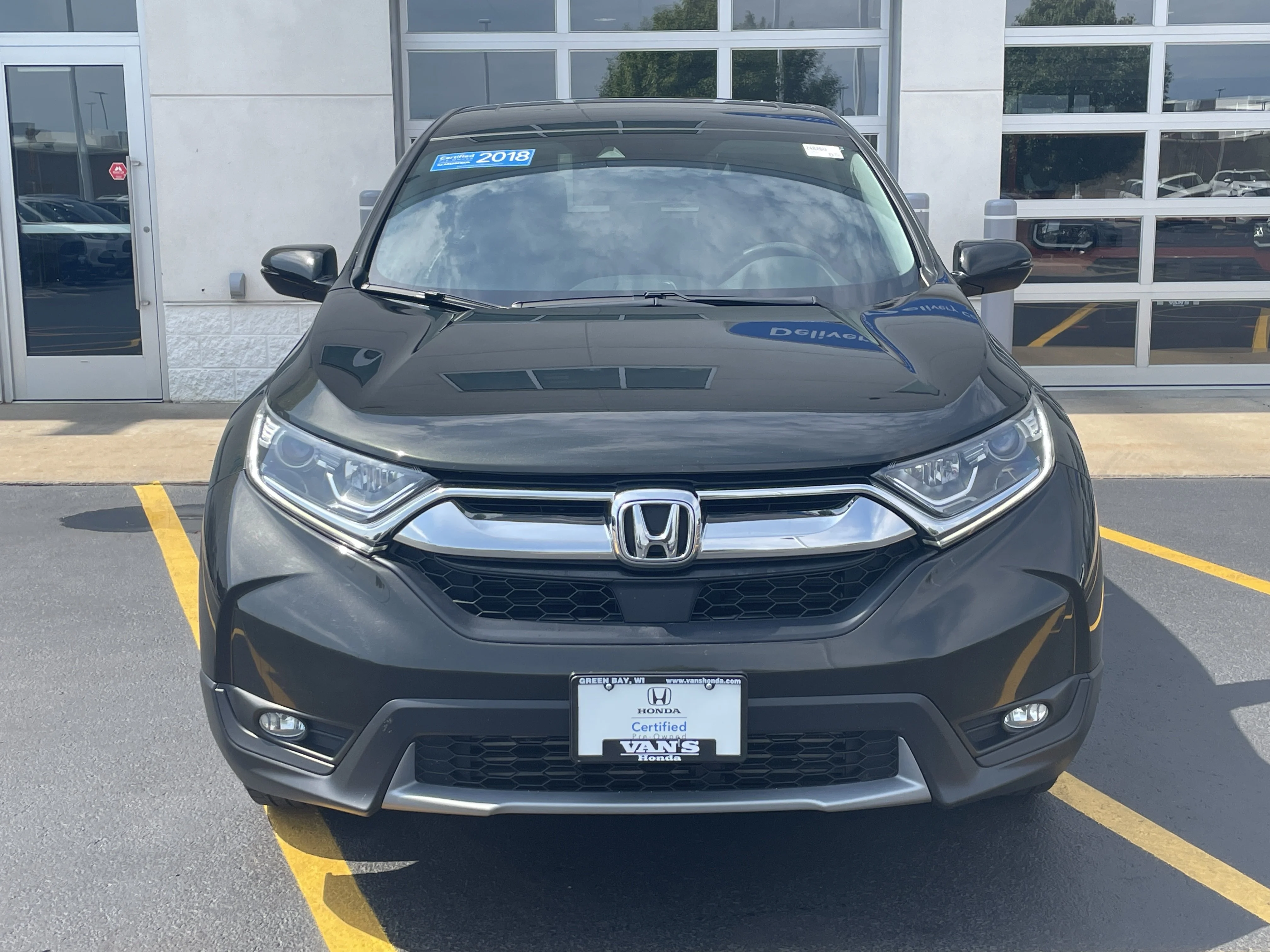 Certified Used 2018 Olive Honda EX image 2