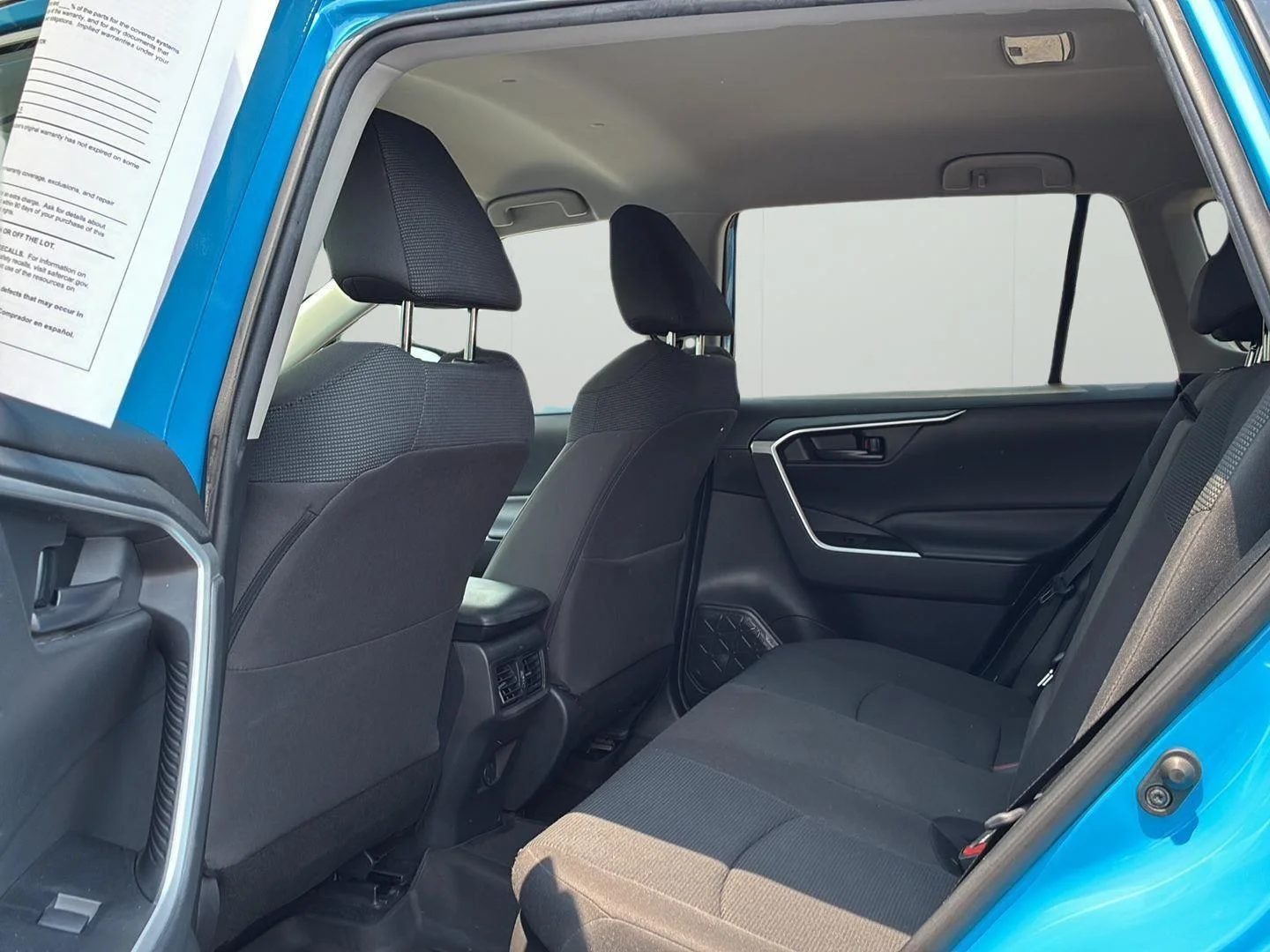 Used 2021 Blue Flame Toyota Hybrid LE image 19