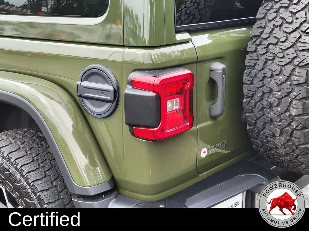 Used 2021 Green Jeep Unlimited Rubicon image 13