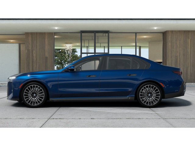 New 2027 Tanzanite Blue II Metallic BMW 740i image 4