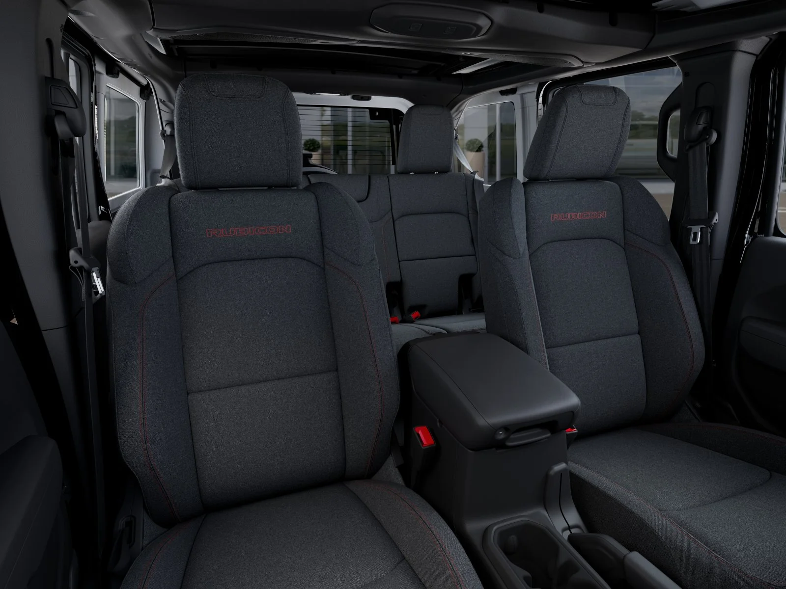 New 2025 Black Clear-Coat Exterior Paint Jeep Rubicon image 53