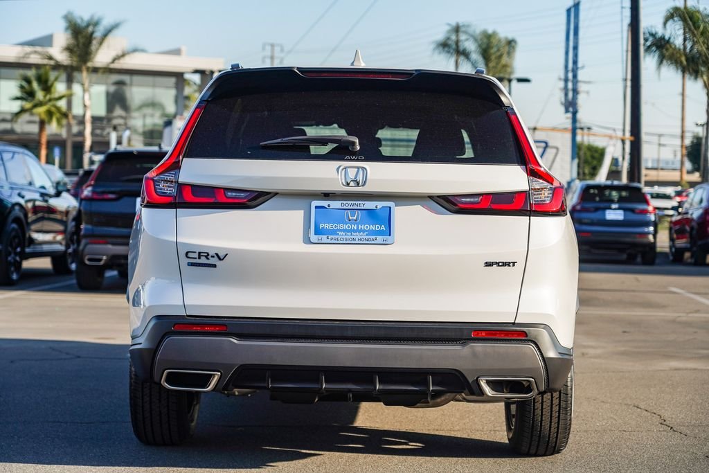 New 2026 Platinum White Pearl Honda Sport image 8