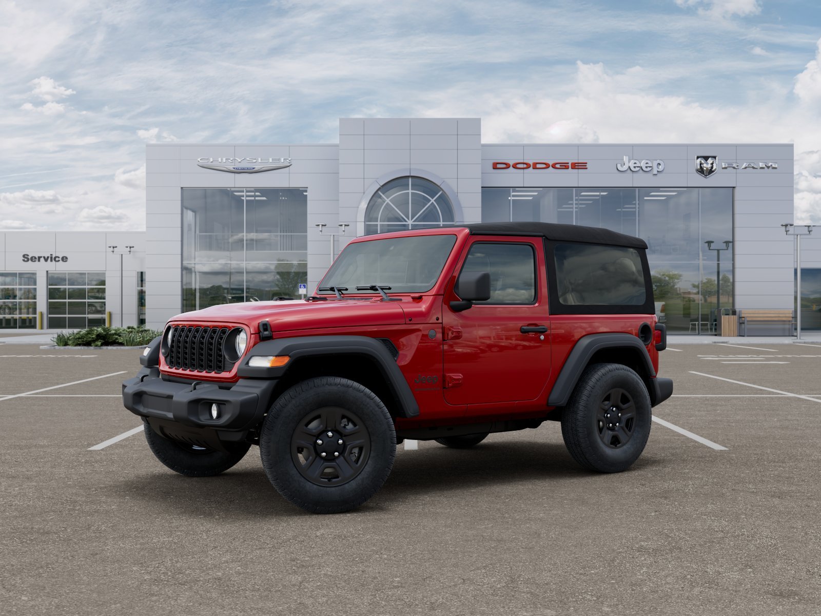 New 2026 Firecracker Red Clearcoat Jeep Sport image 26