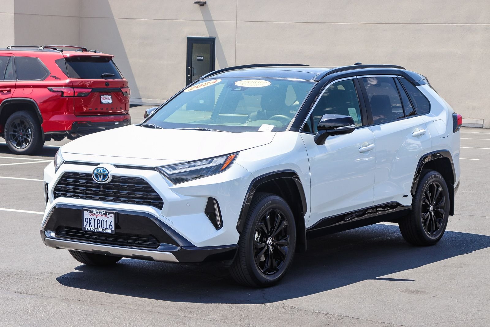 Certified Used 2024 Midnight Black Metallic Toyota XSE image 3