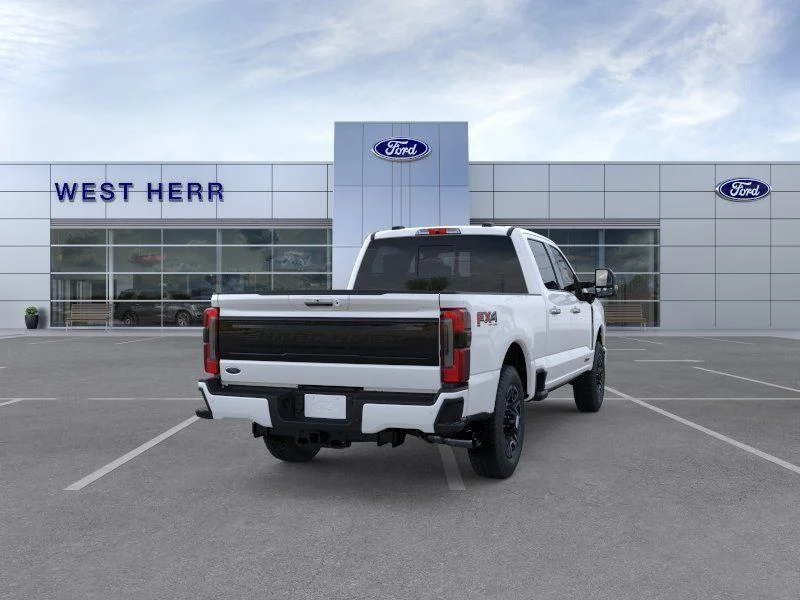 New 2026 Star White Metallic Tri-Coat Ford F-250® Platinum® image 8