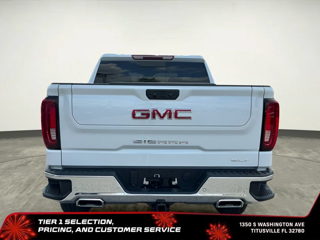 New 2026 Glacier White Tricoat GMC SLT image 7