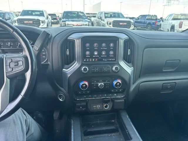Used 2021 SATIN STEEL METALLIC GMC SLT image 8