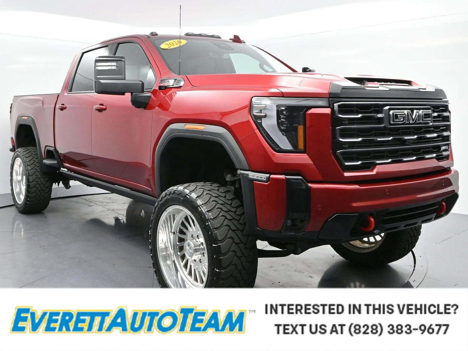 Used 2026 Volcanic Red Tintcoat GMC AT4 image 1