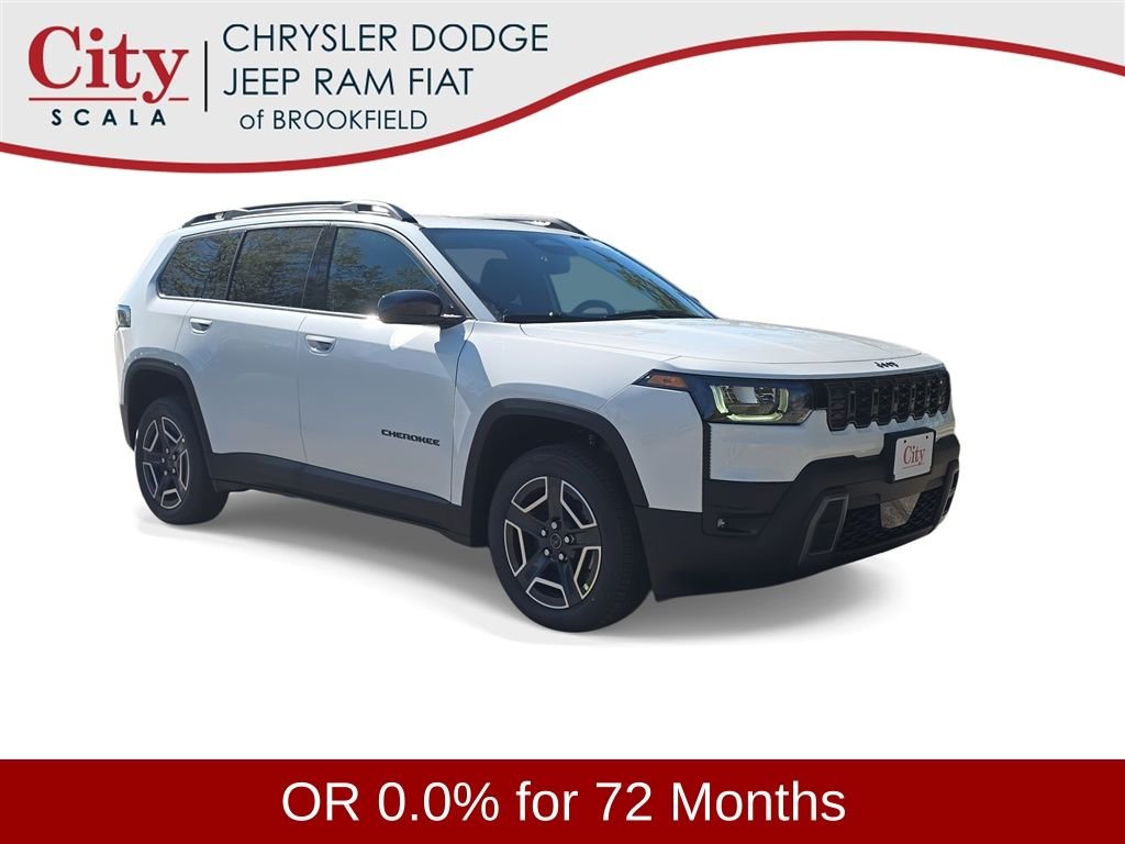 New 2026 Bright White Clearcoat Jeep Laredo image 1