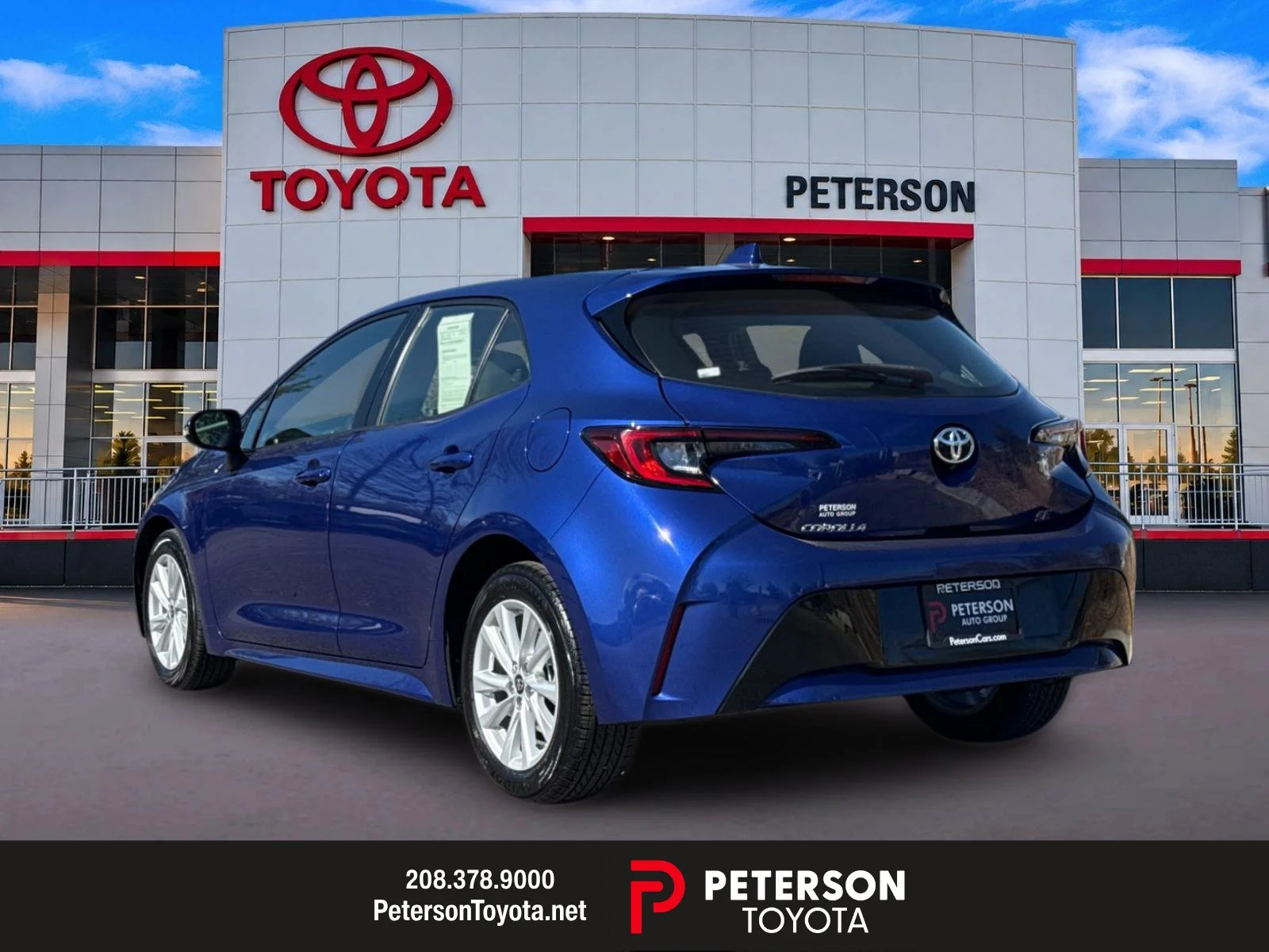 Used 2023 Blue Toyota SE image 5