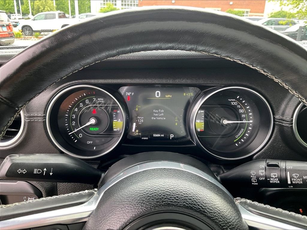 Used 2023 Silver Jeep Sahara 4xe image 24