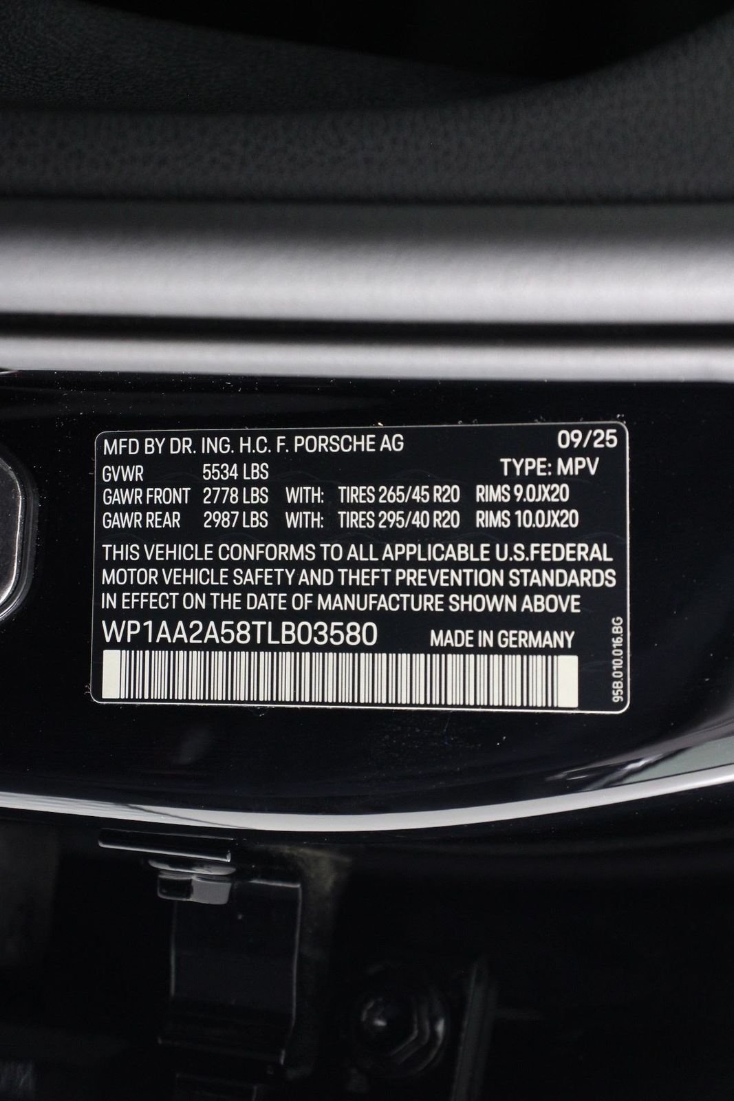 Certified Used 2026 Black Porsche  image 19