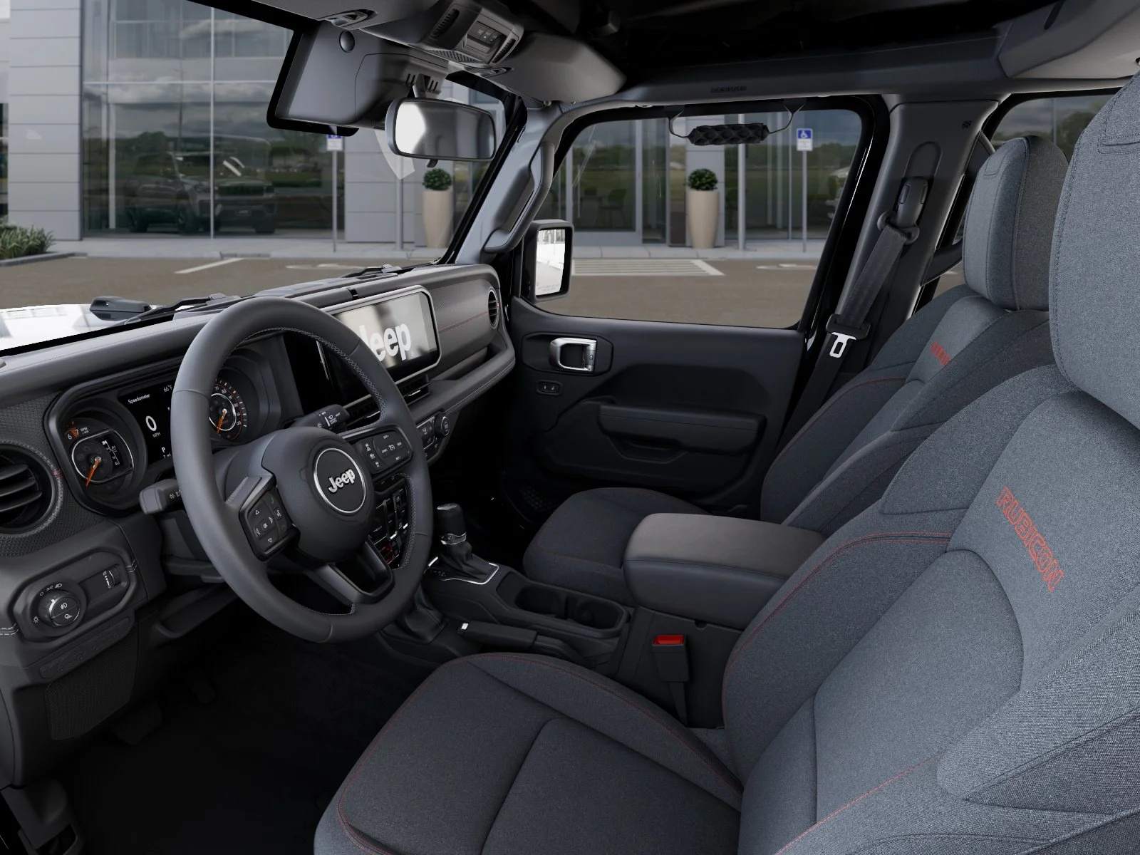 New 2026 Black Clear-Coat Exterior Paint Jeep Rubicon image 44