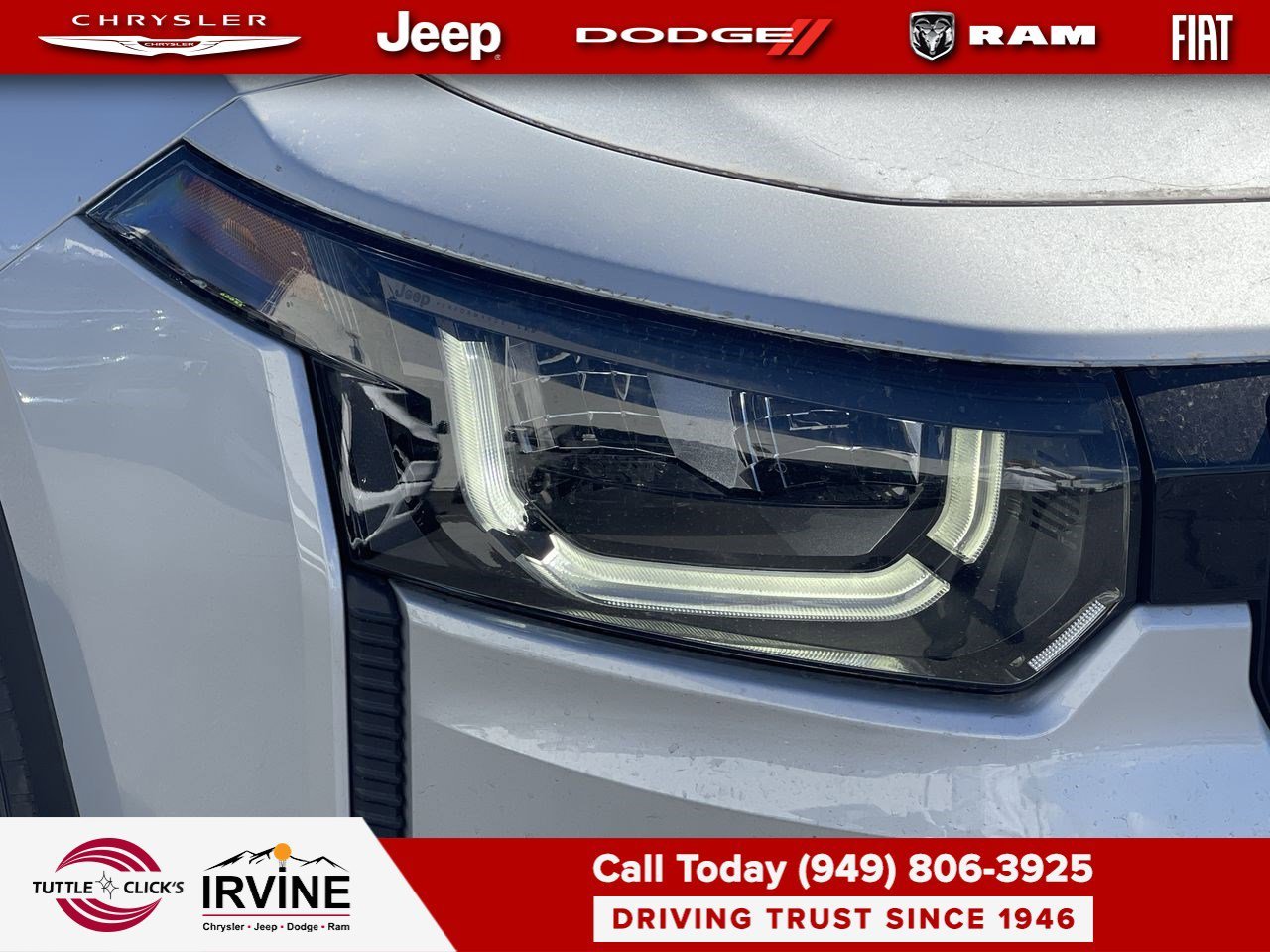 New 2026 Silver Zynith Clear-Coat Exterior Paint Jeep Laredo image 7