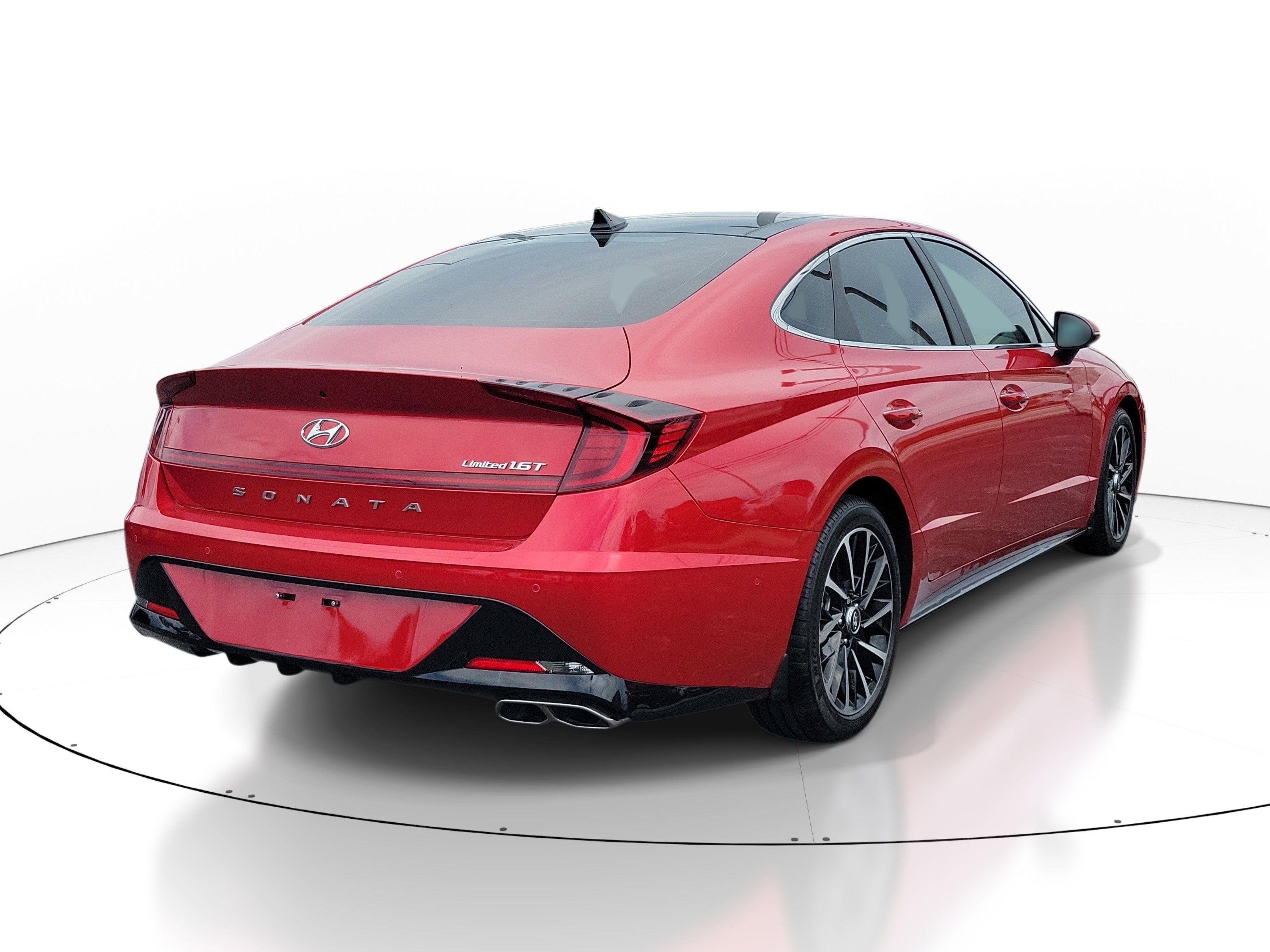 Used 2021 Calypso Red Hyundai Limited image 5