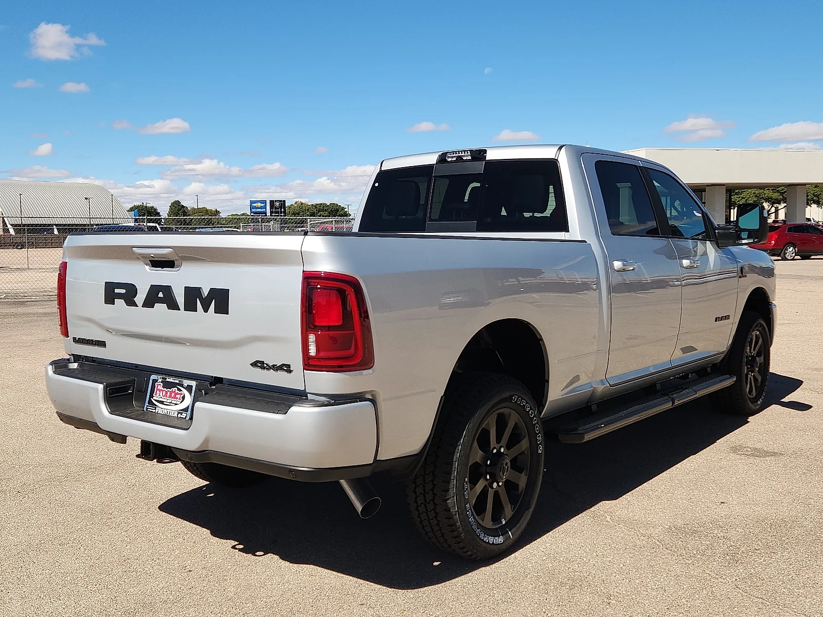 New 2027 Silver-Zynith  Paint Ram LARAMIE CREW CAB 4X4 6