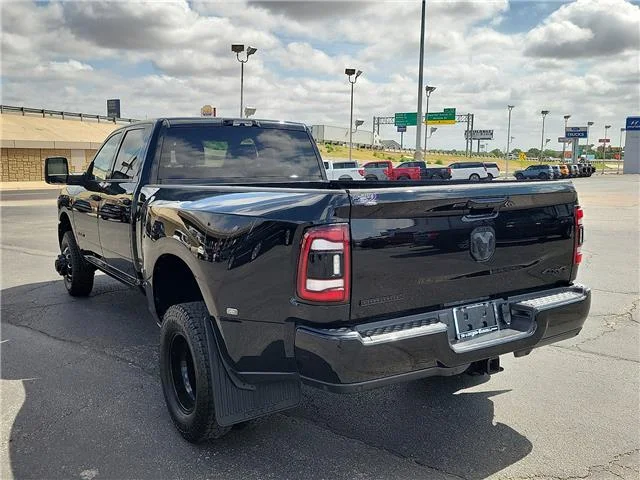 Used 2024 Black Clearcoat RAM Big Horn 4x4 Crew Cab 8 ft. box 169.5 in. WB image 2