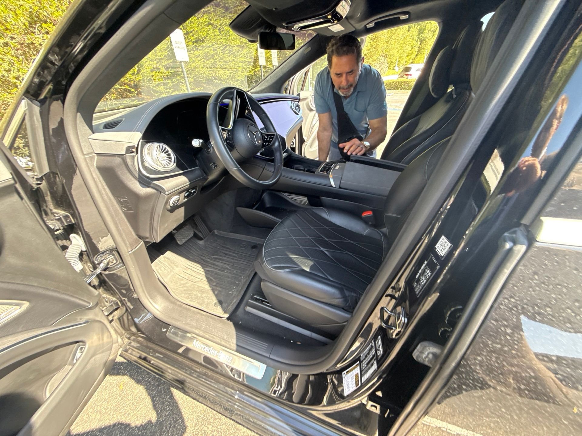 Certified 2023 Mercedes-Benz EQS SUV Base with VIN 4JGDM4EB1PA011208 for sale in Laguna Niguel, CA