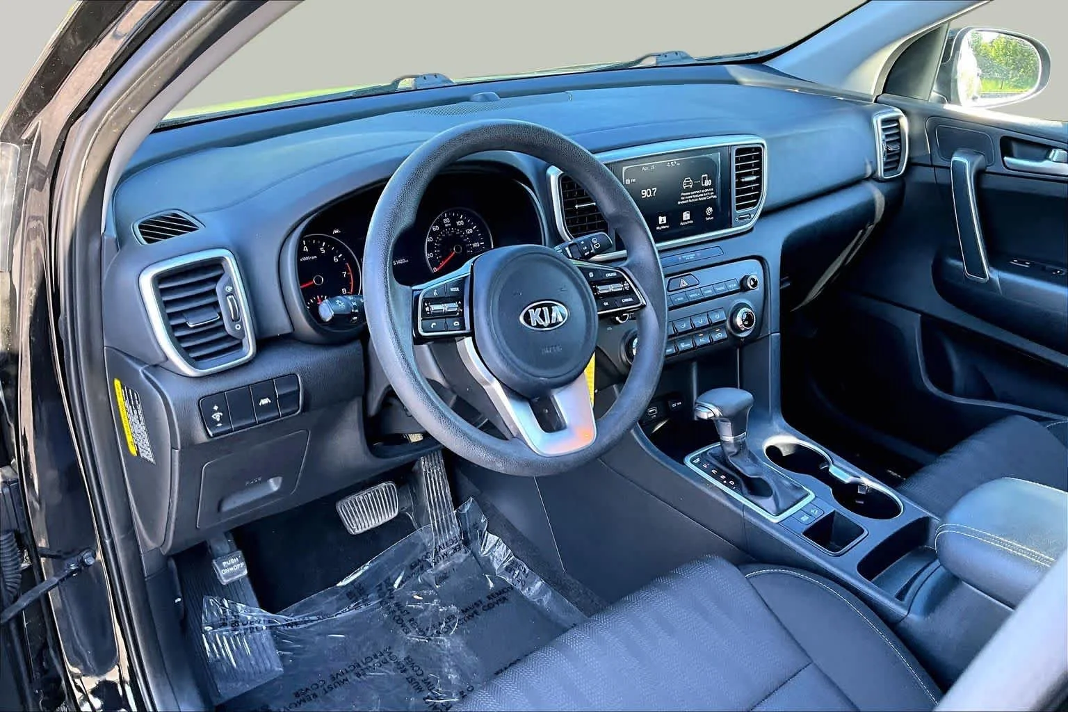 Certified Used 2020 Black Cherry Pearl Kia LX image 25