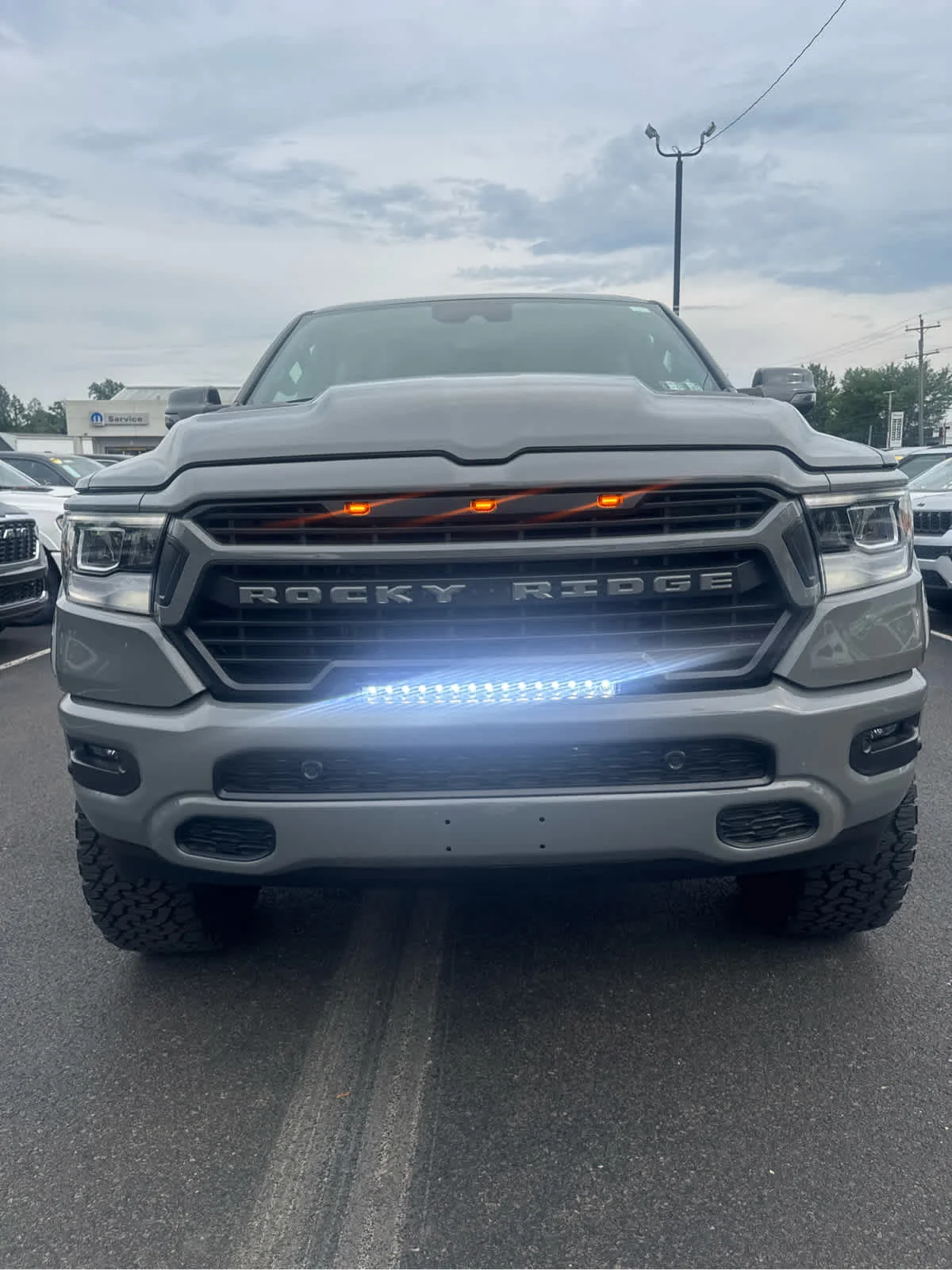 Used 2024 Diamond Black Ram Laramie image 2