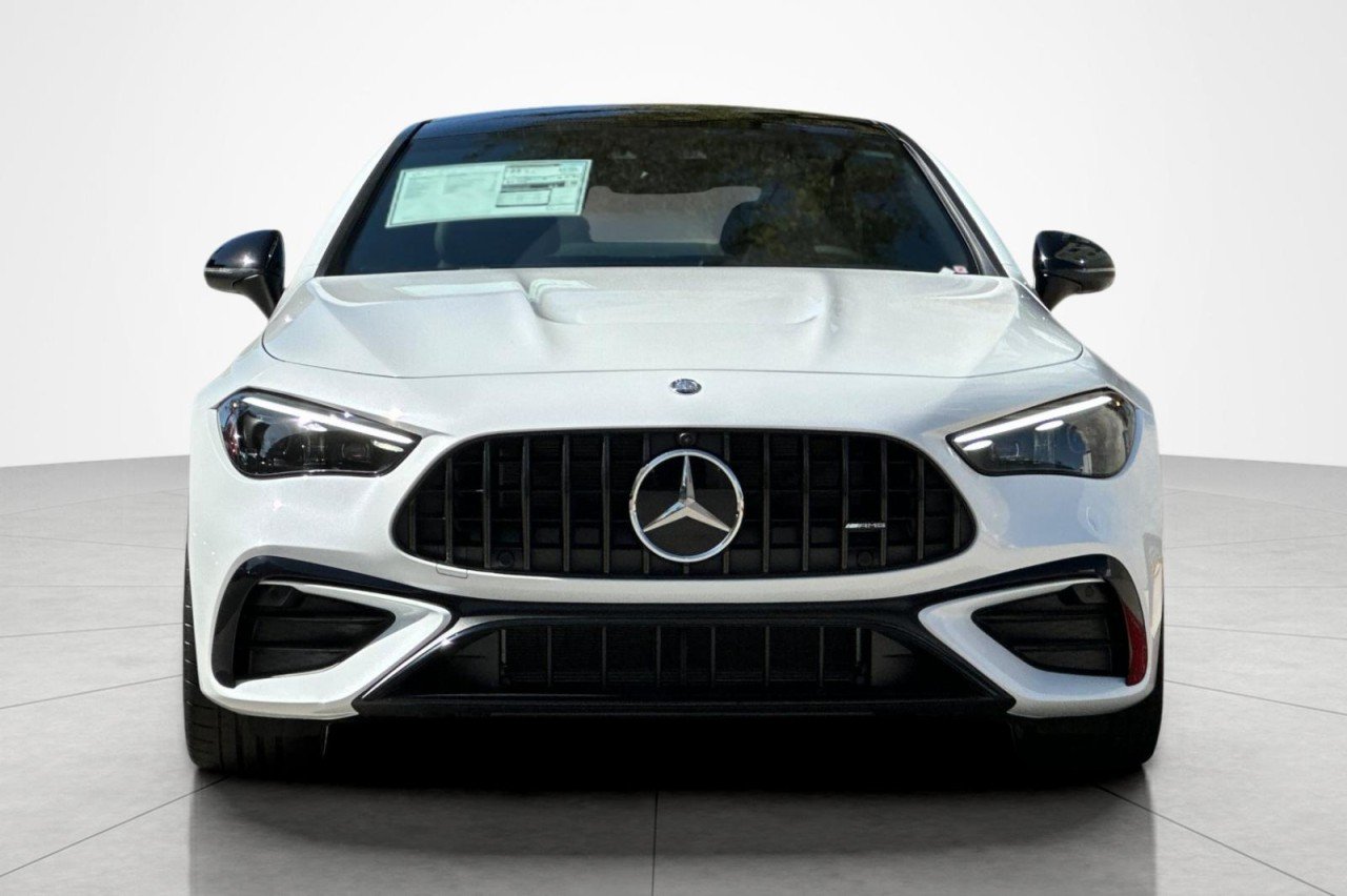 New 2026 MANUFAKTUR Moonlight White Metallic Mercedes-Benz AMG® CLE 53 4MATIC+ Coupe image 8