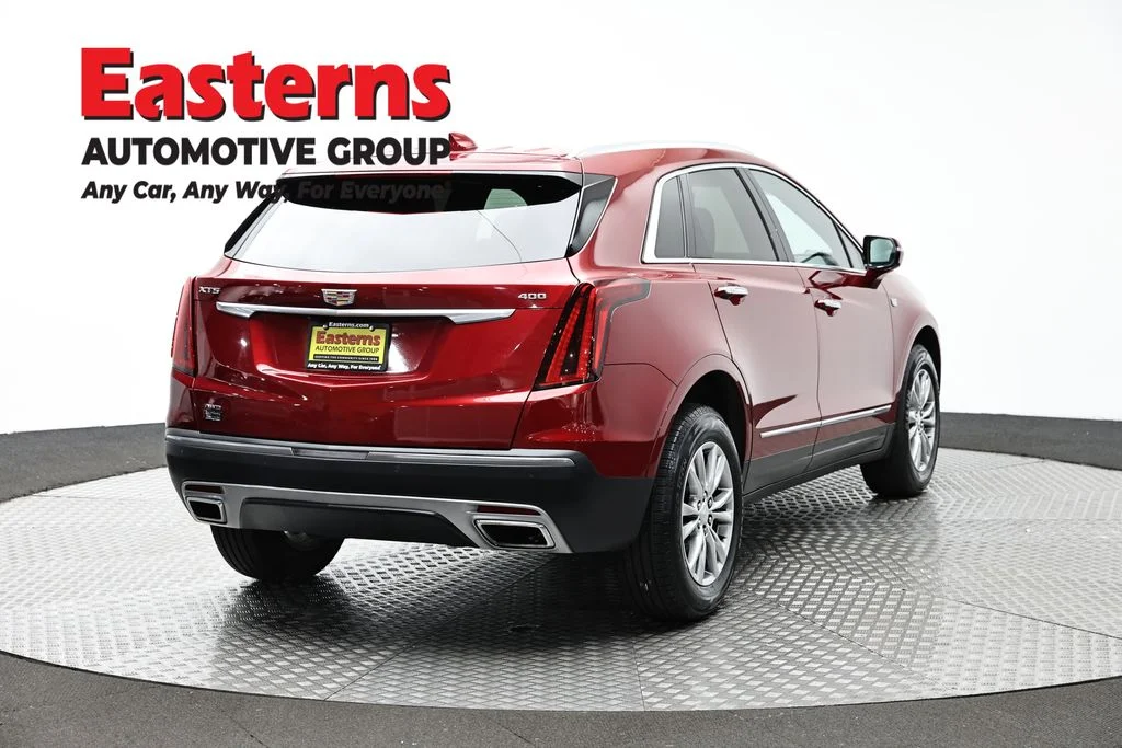 Used 2022 Red Cadillac Premium Luxury image 4