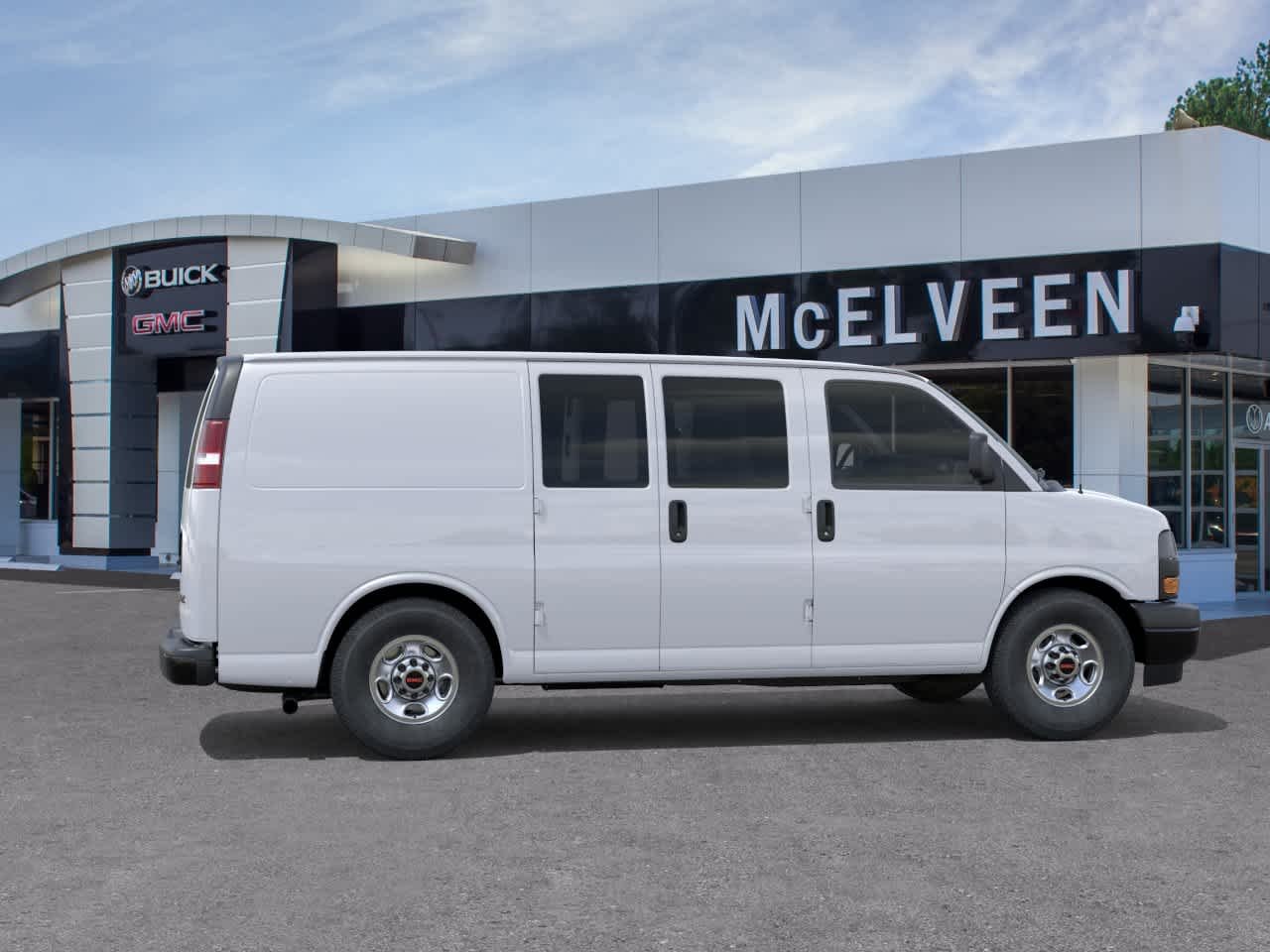 New 2026 Summit White GMC Work Van image 5